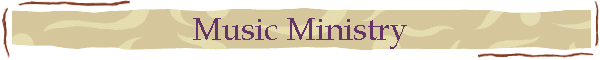 Music Ministry